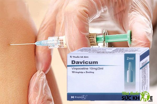 Thuốc ti&ecirc;m bổ n&atilde;o của Đức Davicum Vinpocetine