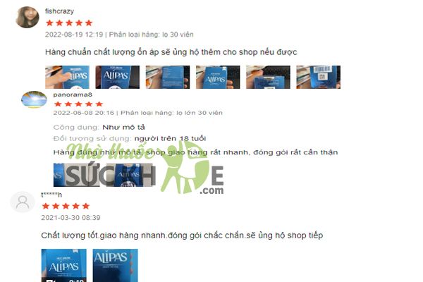 Review vi&ecirc;n uống tăng cường sinh l&yacute; nam Alipas Platinum