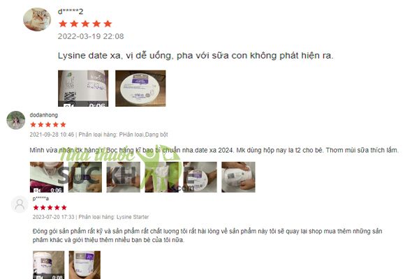 Review thuốc tăng chiều cao cho trẻ em dạng bột của &Uacute;c Bio Island Lysine Starter