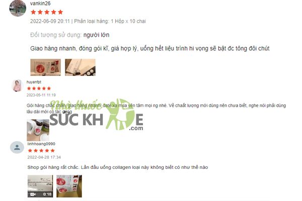 Review Collagen dạng nước cho tuổi 25 Pure White Shiseido từ người d&ugrave;ng