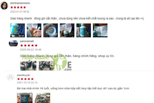 Review vi&ecirc;n uống tăng chiều cao cho b&eacute; Nubest Doctor Plus