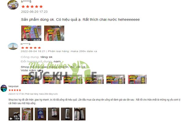 Review vi&ecirc;n uống bổ thận Nhật Bản Maka Sixteen
