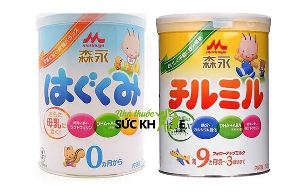 Sữa Nhật Morinaga cho b&eacute; từ 0 tới 9 th&aacute;ng