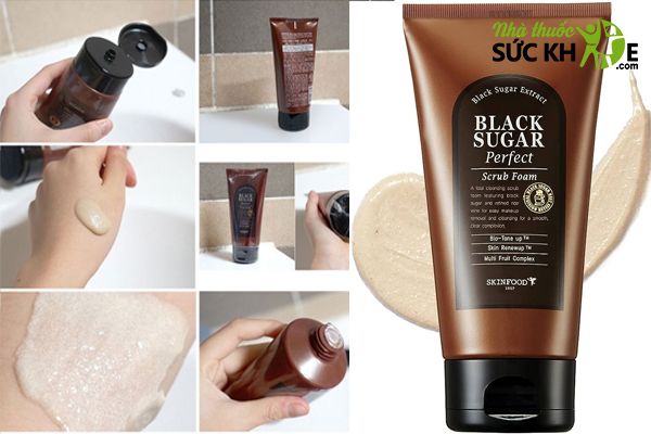 Sữa rửa mặt c&oacute; hạt Black Sugar Scrub Foam