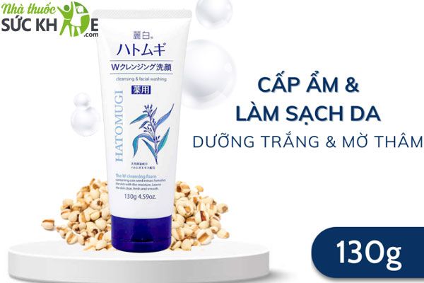 Sữa rửa mặt tẩy trang Hatomugi&nbsp;