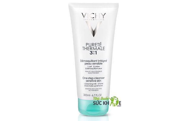 Sữa rửa mặt tẩy trang Vichy Purete Thermale 3in1