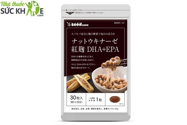 Thuốc chống đột quỵ của Nhật Nattokinase Seedcoms