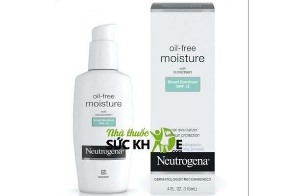 Kem dưỡng ẩm Neutrogena chống nắng Oil Free Moisture Broad Spectrum SPF 15