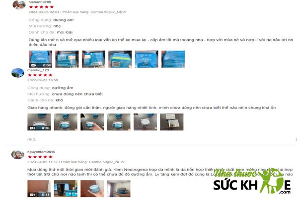 Review kem dưỡng ẩm Neutrogena ban đ&ecirc;m