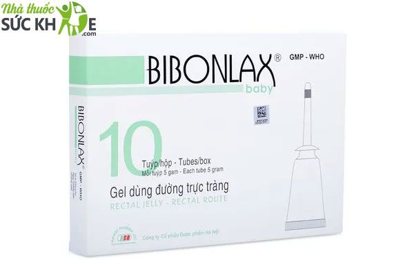 Thuốc gel Bibonlax Baby trị t&aacute;o b&oacute;n nhanh nhất&nbsp;