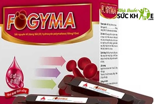 Thuốc sắt cho b&agrave; bầu dạng nước Fogyma