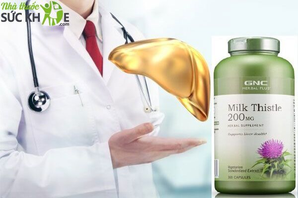 Thuốc bổ gan của Mỹ GNC Milk Thistle 200mg