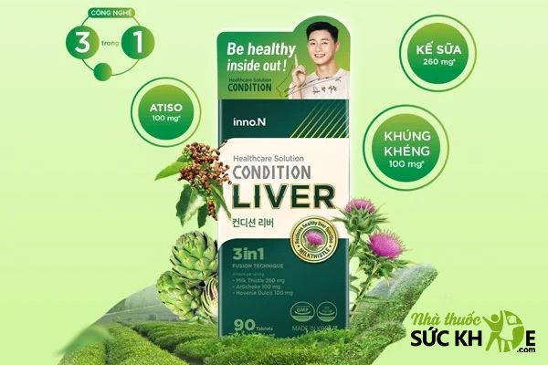 Thuốc bổ gan H&agrave;n Quốc Liver Condition