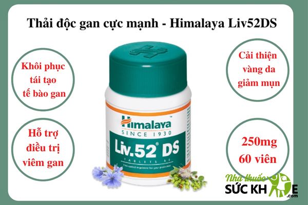 Thuốc bổ gan tốt nhất Liv 52 DS