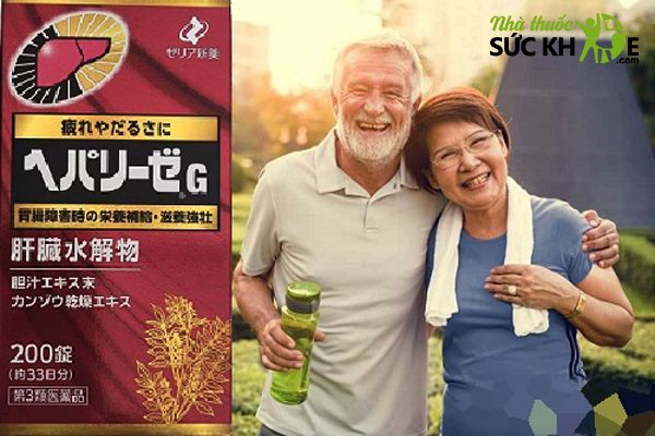 Thuốc m&aacute;t gan của Nhật Hepalyse Đỏ