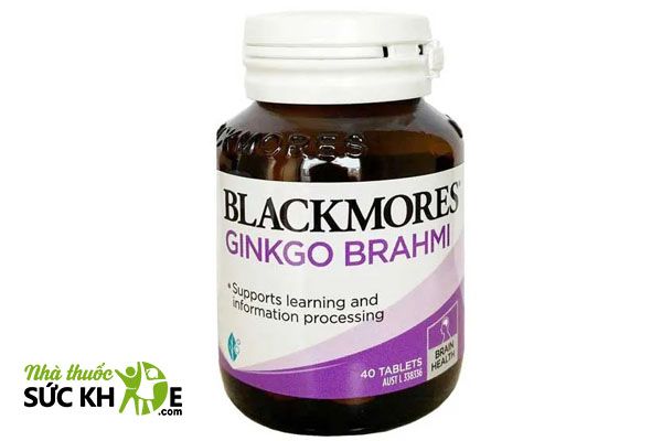 Thuốc bổ n&atilde;o Blackmores Ginkgo Brahmi