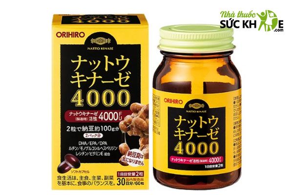 Vi&ecirc;n uống NattoKinase 4000 FU