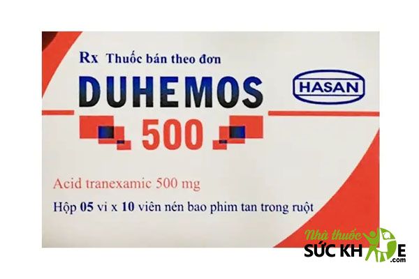 Thuốc chống chảy m&aacute;u Duhemos