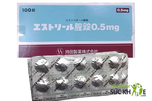 Thuốc đặt phụ khoa của Nhật Estoril