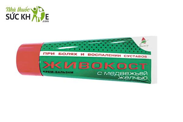 Kem b&ocirc;i mật gấu Zhyvokost của Nga