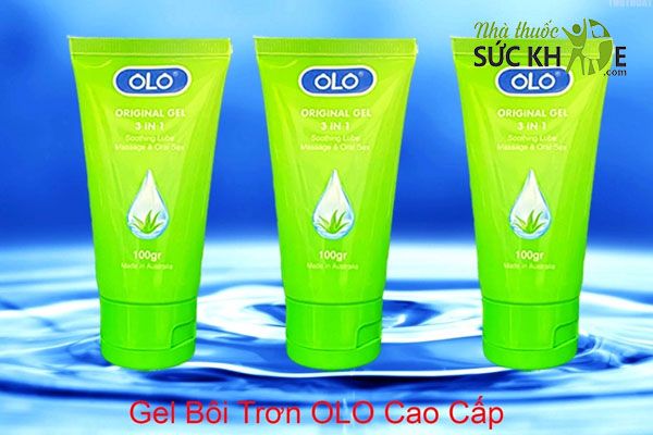 Gel b&ocirc;i trơn Olo Original 3in1