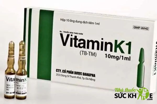 Cầm m&aacute;u dạng ti&ecirc;m vitamin K1