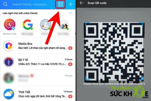 Sử dụng Zalo để check m&atilde;