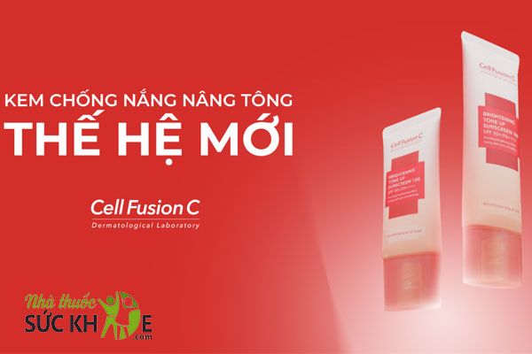 Kem chống nắng ph&ugrave; hợp cho da dầu mụn Cell Fusion C Toning Sunscreen 100