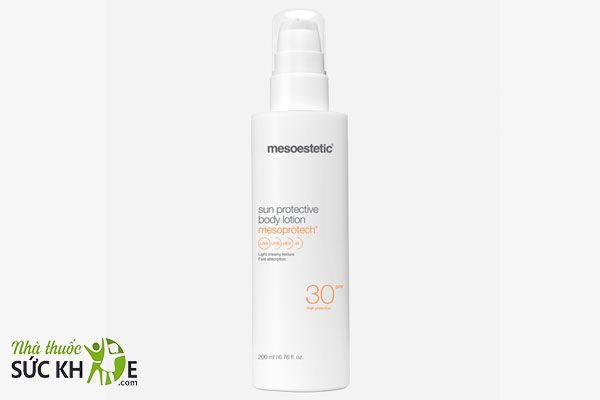 Kem chống nắng body Mesoestetic Mesoprotech Sun Protective Body Lotion SPF30
