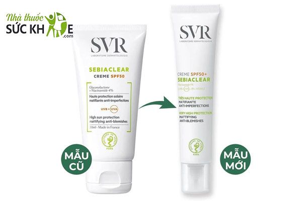 Kem chống nắng SVR Sebiaclear Creme SPF 50