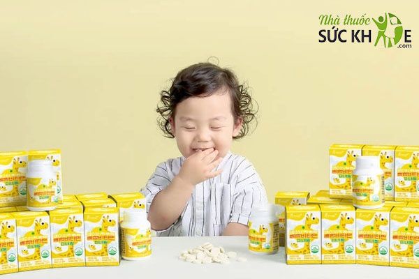 Kẹo Vitamin tổng hợp cho trẻ  của H&agrave;n Quốc Babyrak
