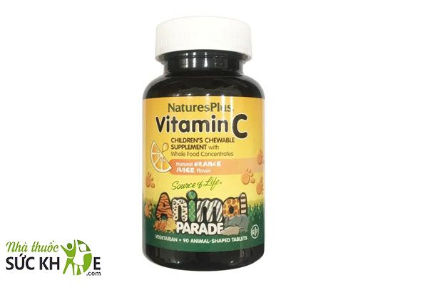 Vi&ecirc;n ngậm Vitamin C Animal Parade