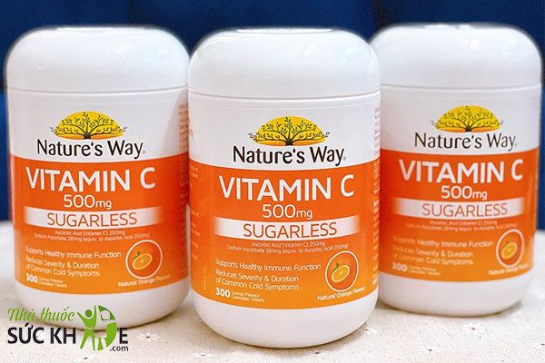 Vitamin C Nature&rsquo;s Way 500mg