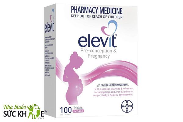 Elevit cho phụ nữ mang thai v&agrave; sau sinh của &Uacute;c