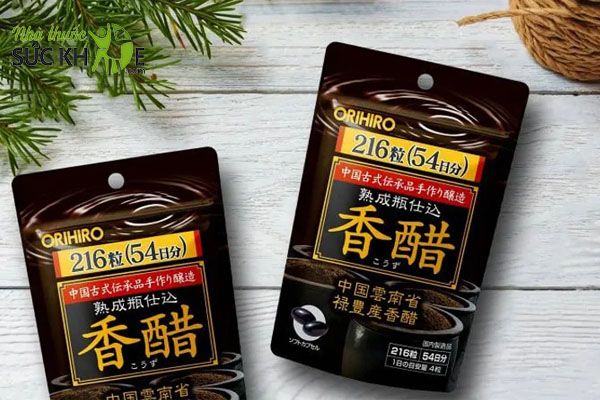 Vi&ecirc;n uống giấm đen Orihiro Nhật Bản