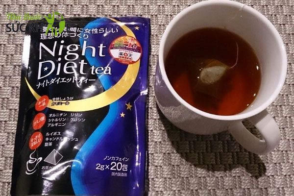Tr&agrave; giảm c&acirc;n Night Diet Tea Orihiro
