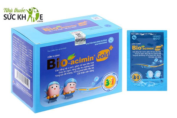Cốm tăng c&acirc;n trẻ em Bio- Acimin Gold