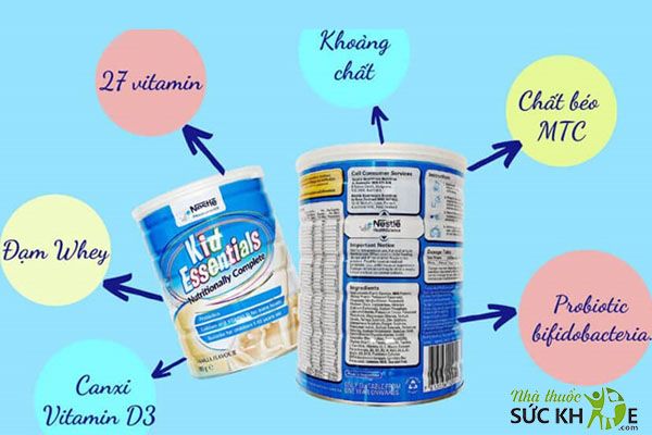 Sữa bột cho trẻ 1 tuổi Kid Essentials