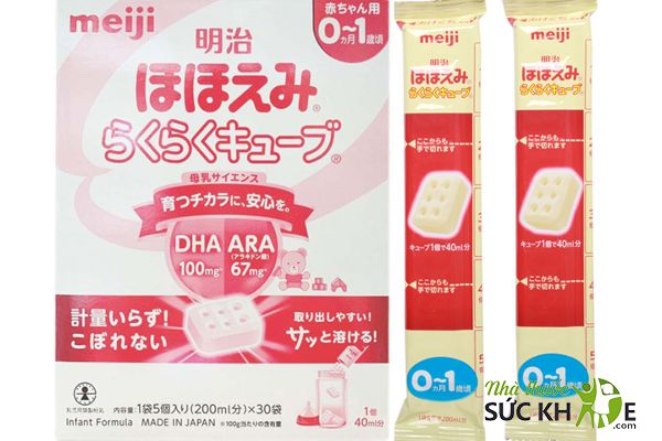 Sữa Meiji thanh số 0