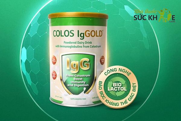 Sữa non cho b&eacute; Colos IgGold