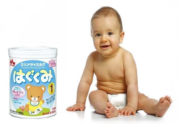 Sữa Morinaga số 1 cho bé phát triển vượt trội