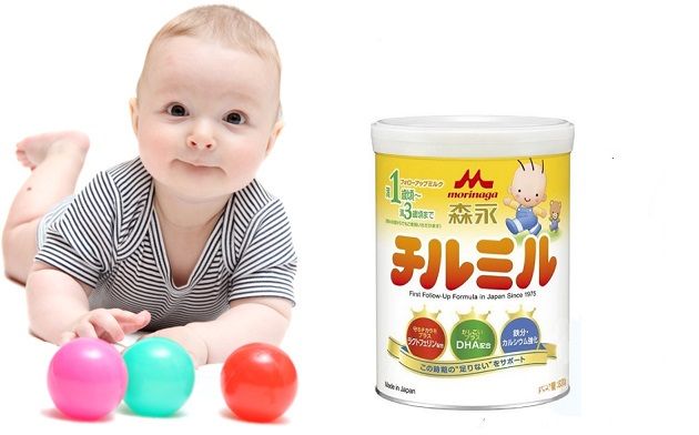 Sữa Morinaga số 9 bổ sung canxi và sắt cho bé trong giai đoạn 1-3 tuổi