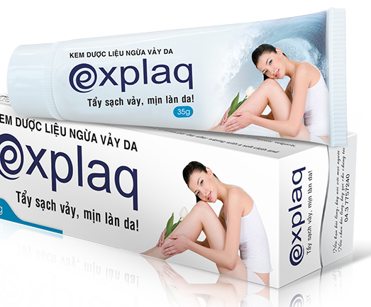 Kem Explaq hỗ trợ điều trị các bệnh vẩy ngoài da