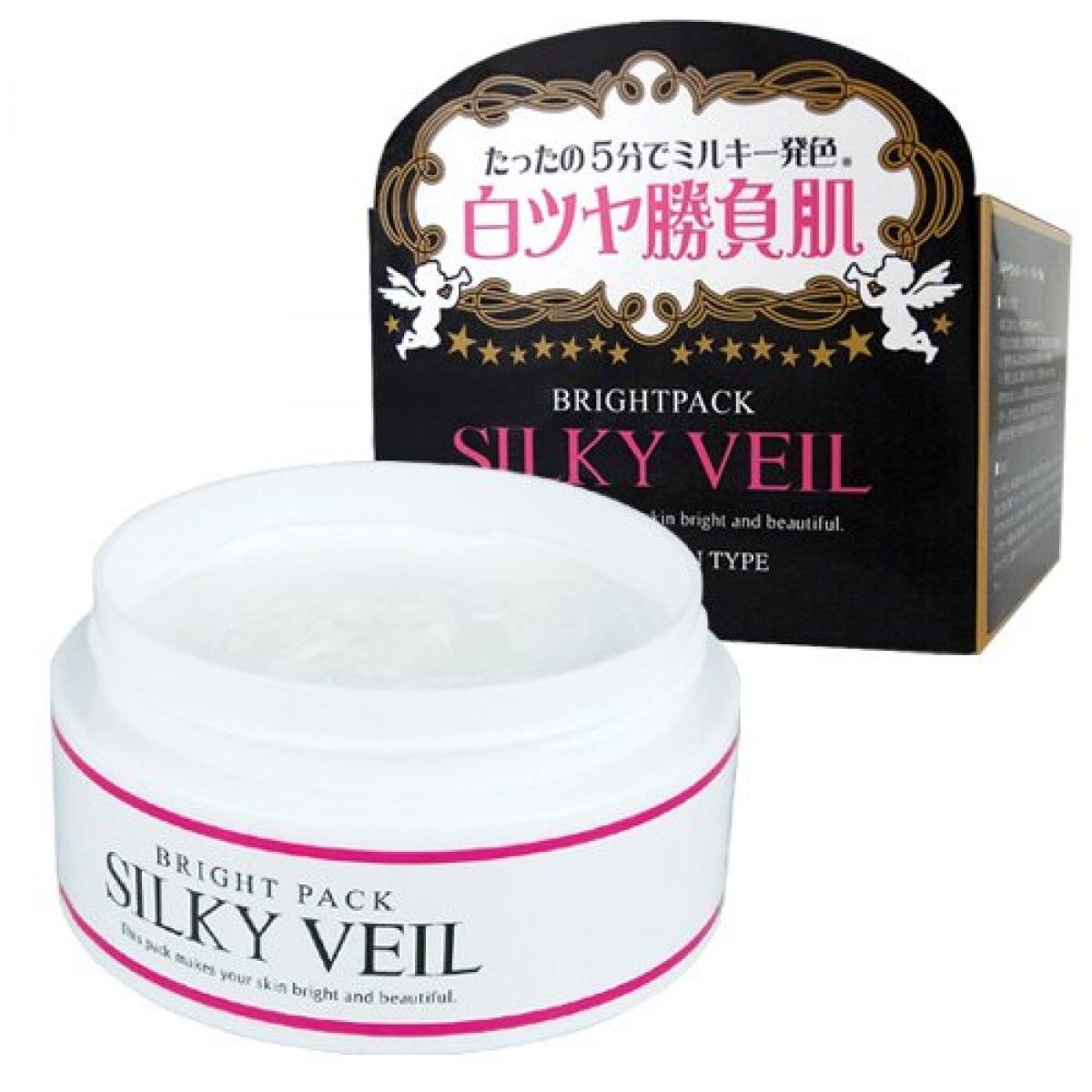 Kem trắng da Silky Veil dưỡng trắng toàn thân, là dòng sản phẩm cao cấp của Nhật