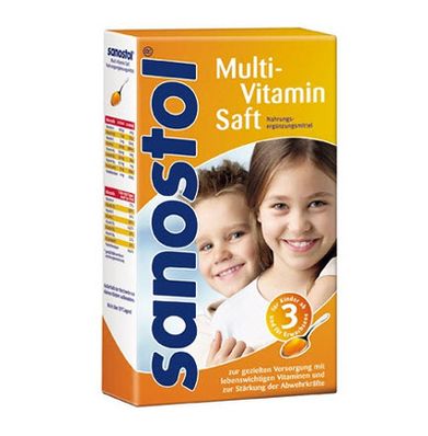 Multi Vitamin Sanostol Số 3 là multivitamin của Đức bổ sung vitamin tổng hợp cho trẻ từ 3 đến 6 tuổi