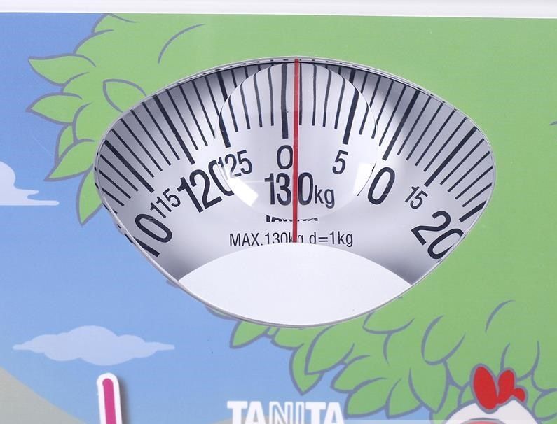 Cân sức khỏe Tanita HA 801 có khả năng chịu mức cân tối đa lên tới 130kg