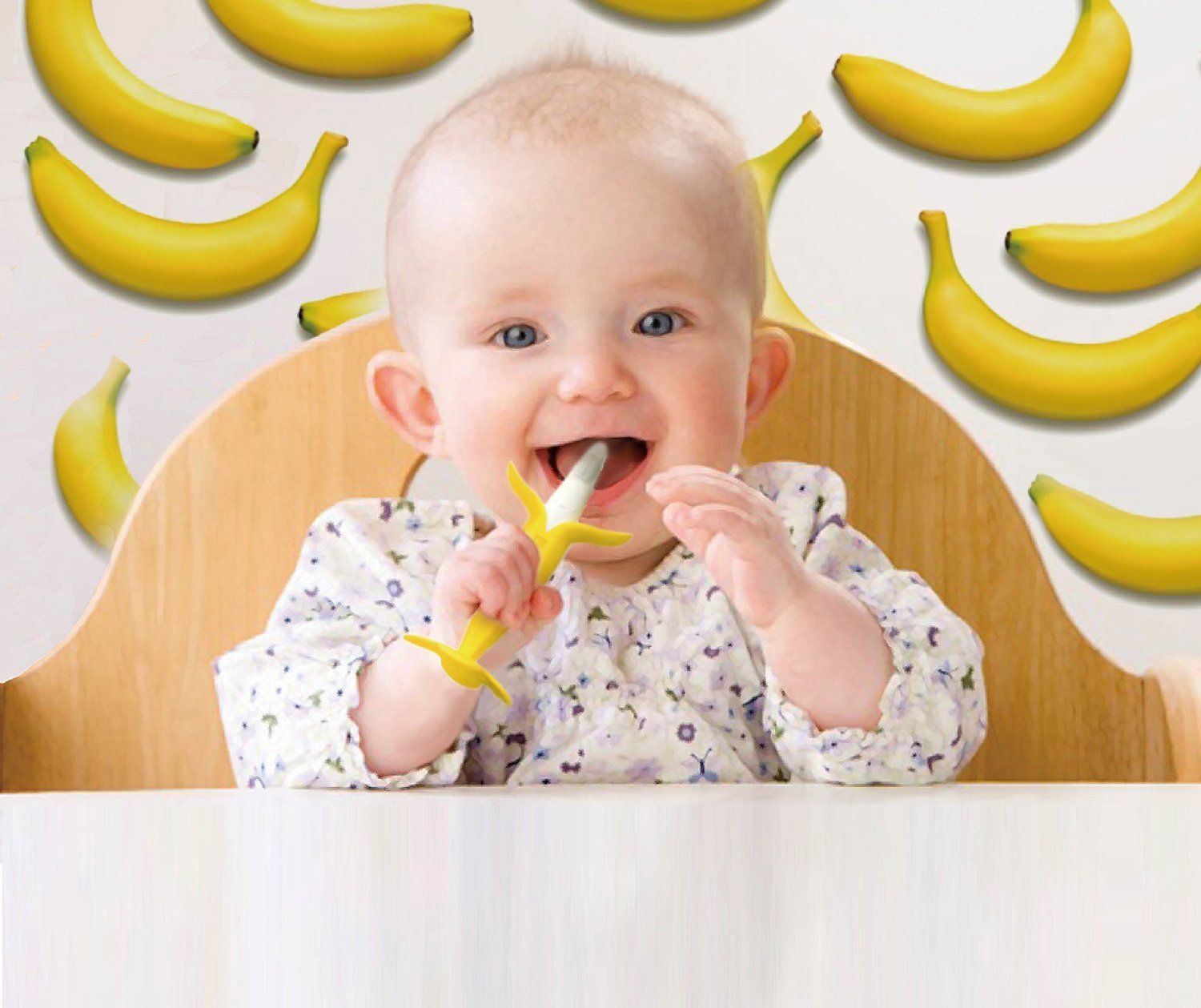 Gặm nướu hình quả chuối sẽ là một giải pháp hữu hiệu để bé cảm thấy dễ dàng hơn khi trải qua giai đoạn mọc những chiếc răng đầu đời