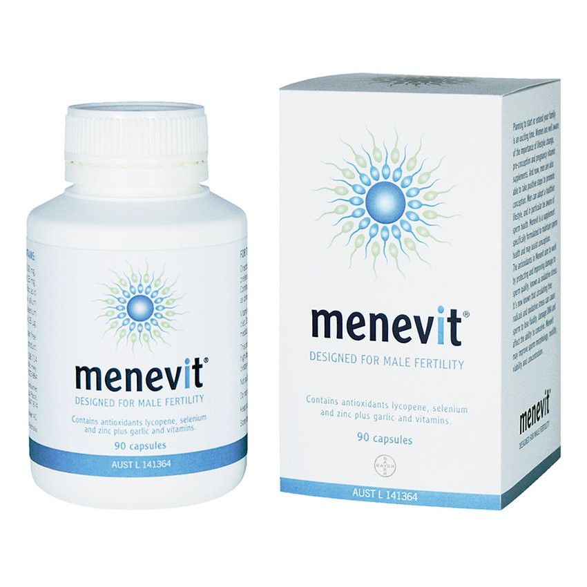 Menevit - viên uống nâng cao chất lượng tinh trùng