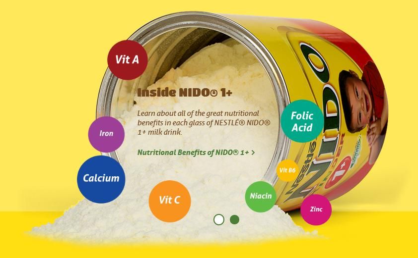 Sữa Nido Kinder 1 nguyên kem, giàu chất dinh dưỡng, tốt cho hệ tiêu hóa của bé