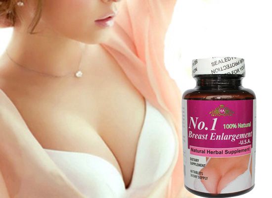 Thuốc nở ngực No. 1 Breast Enlargenment USA được chiết xuất từ thiên nhiên, cho bạn vòng 1 săn chắc, nở nang